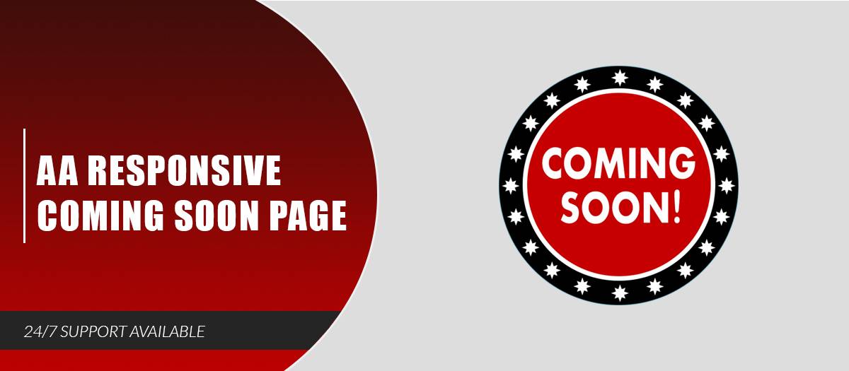 AA Coming Soon - Joomla Extension