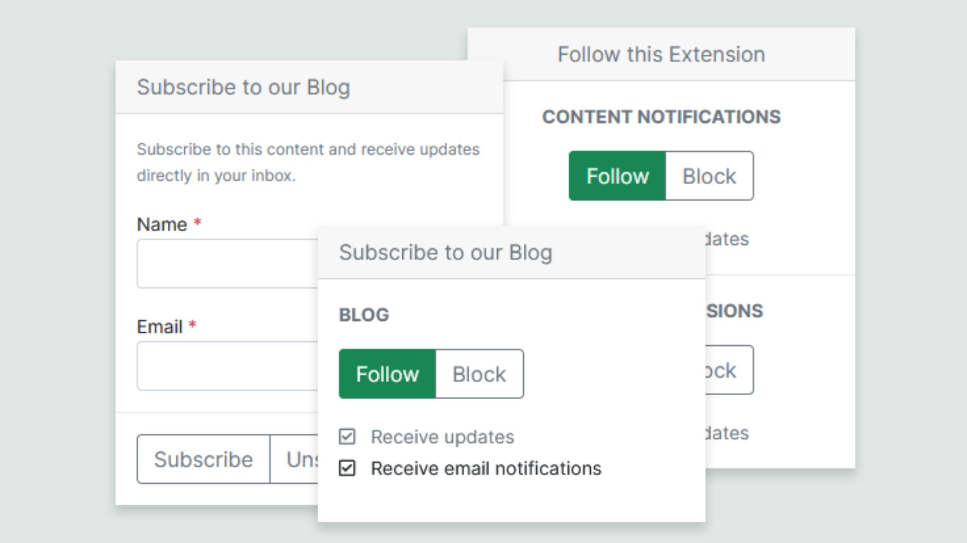 Minitek Content Notifications 5.0.1