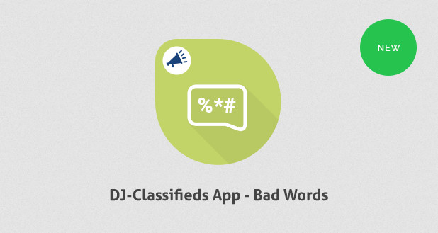 Bad Words App for DJ-Classifieds - Joomla Extension