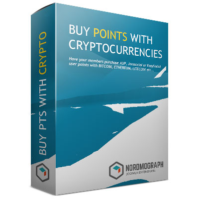 BuyPoints with Cryptocurrencies - Joomla Extension