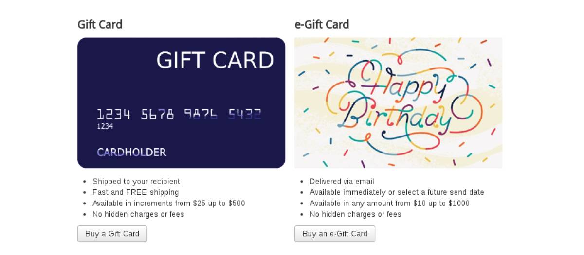 CM Gift Card for VirtueMart - Joomla Extension
