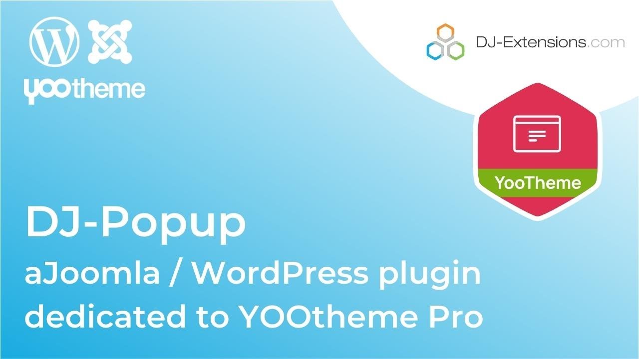 DJ-Popup - Joomla Extension