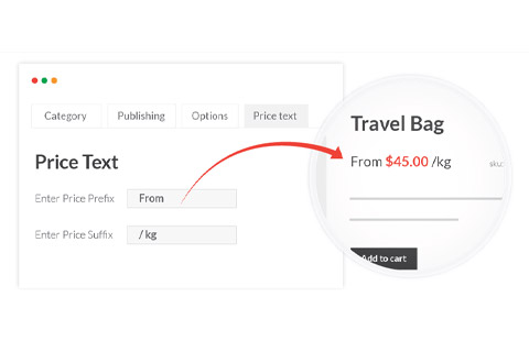 J2Store App PriceTexts - Joomla Extension