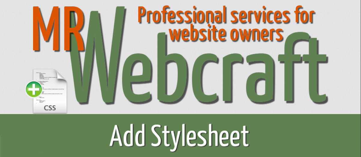 PLG Add Stylesheet - Joomla Extension