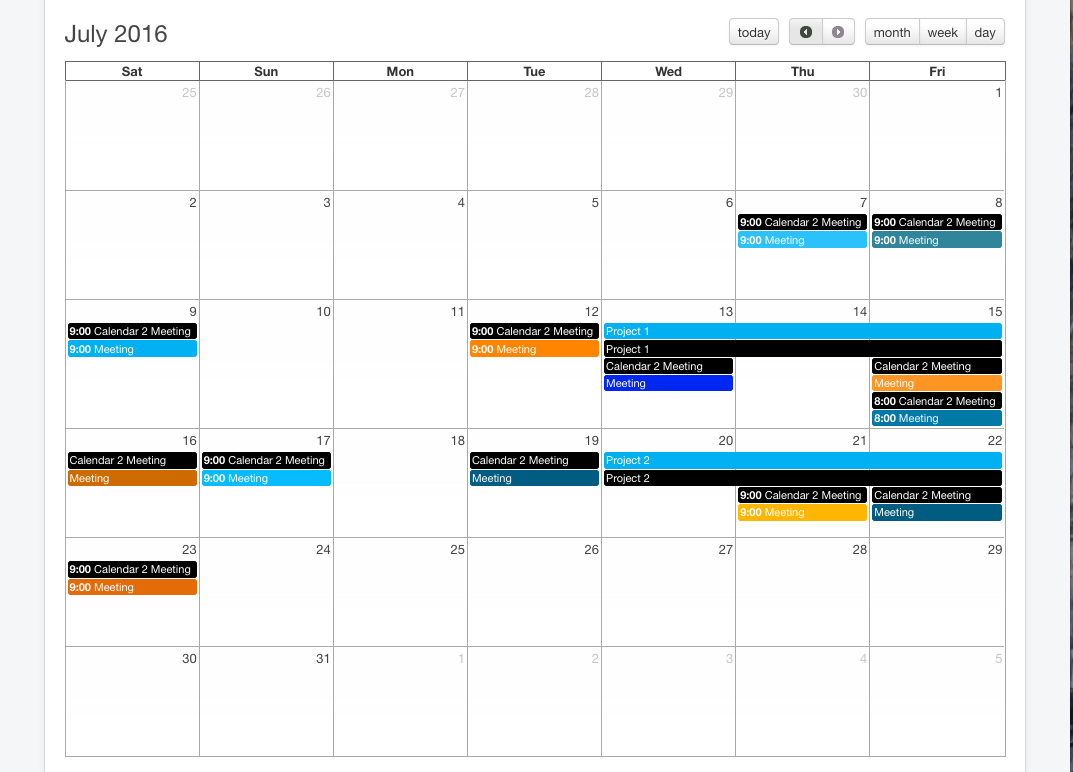 Art Calendar Joomla Extension