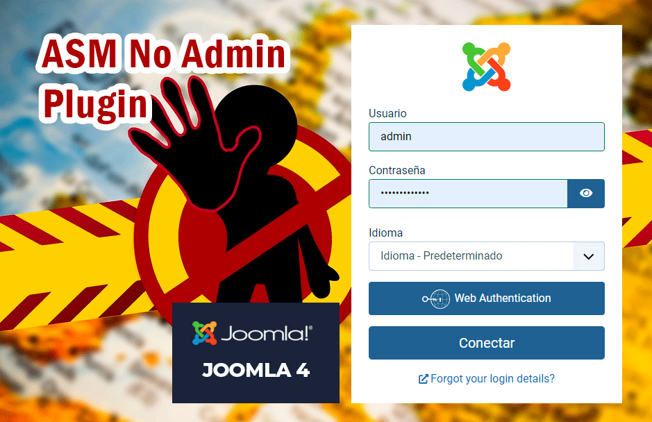 PLG ASM NoAdmin - Joomla Extension