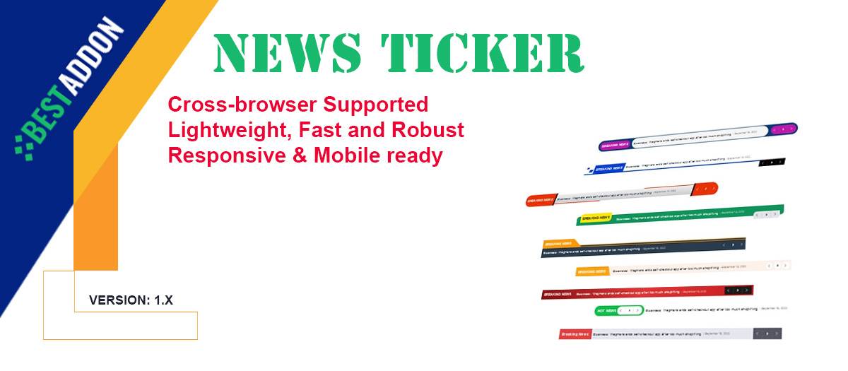 BA News Ticker - Joomla Extension