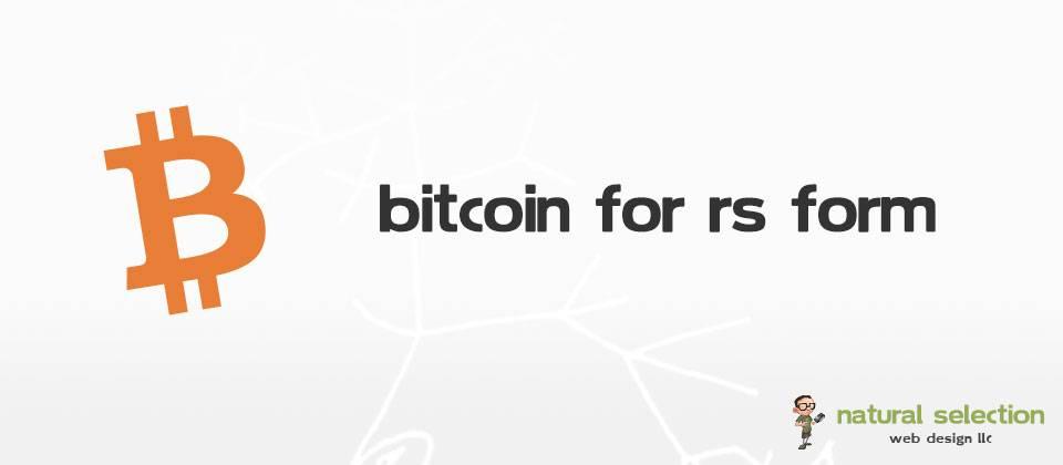 Bitcoin For Rsform Pro Joomla Extension
