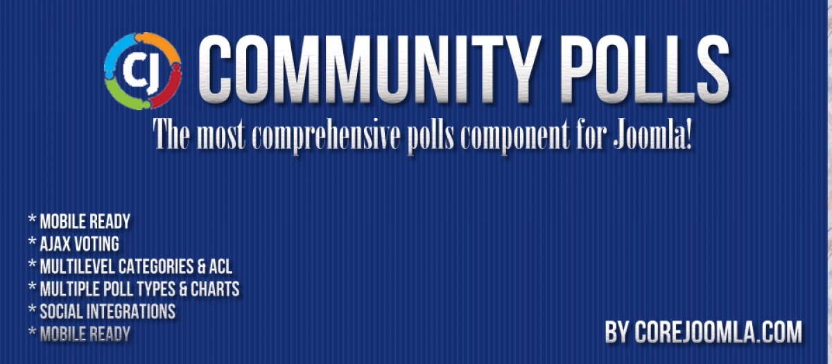 Community Polls Joomla Extension