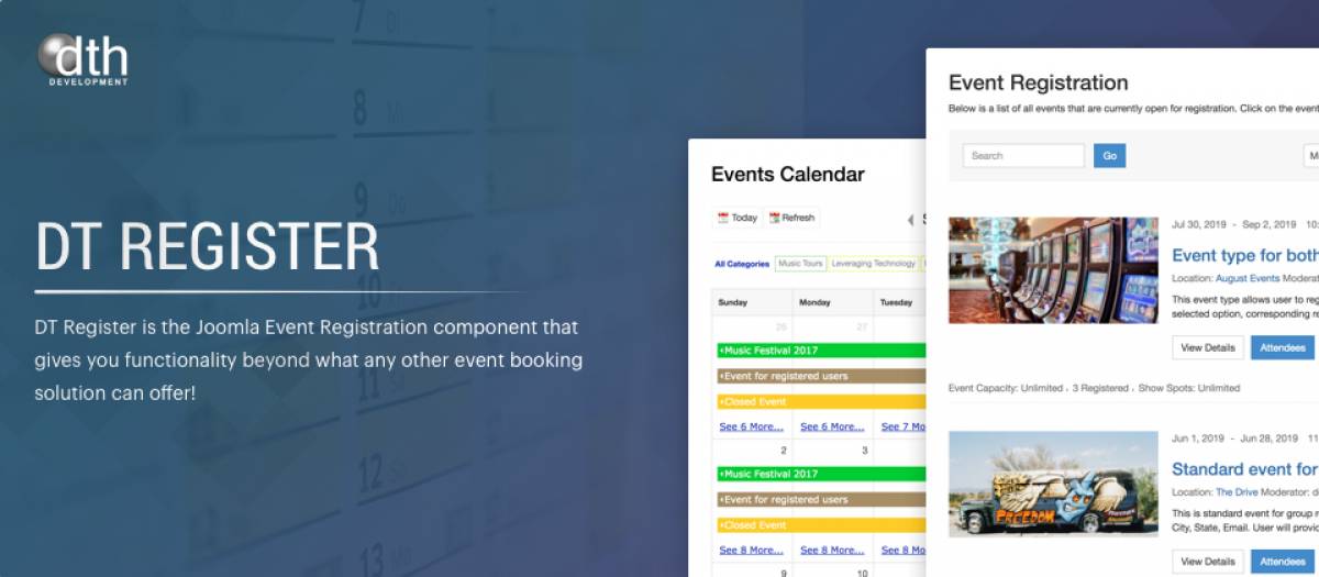 Dt Register Joomla Extension