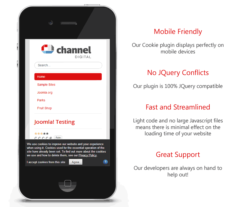 Eu Cookie Directive Pro Joomla Extension