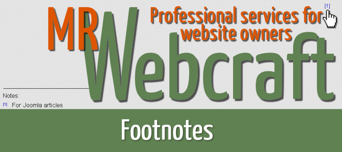 Footnotes Plugin - Joomla Extension