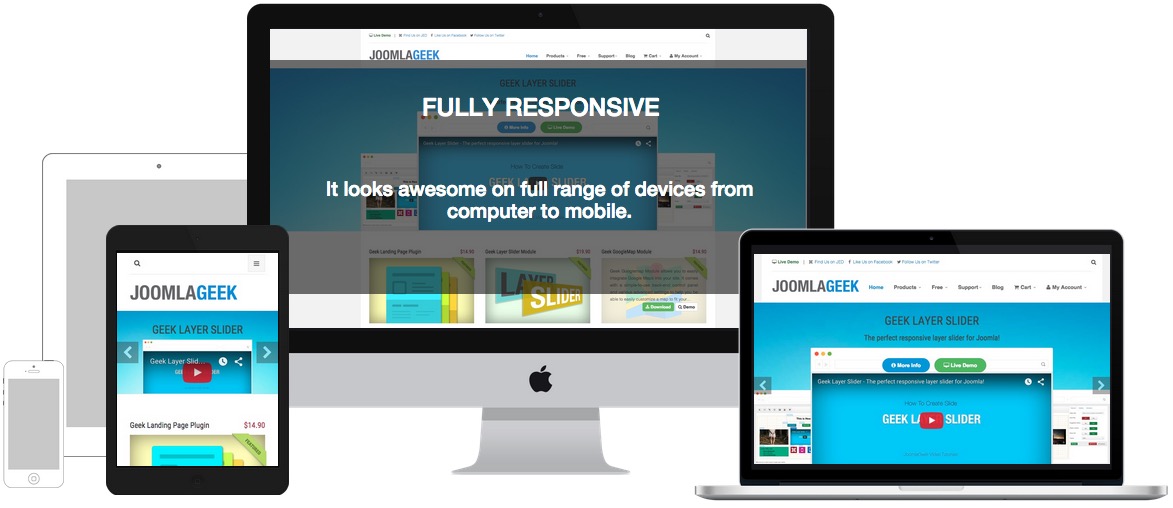 Geek LayerSlider - Joomla Extension