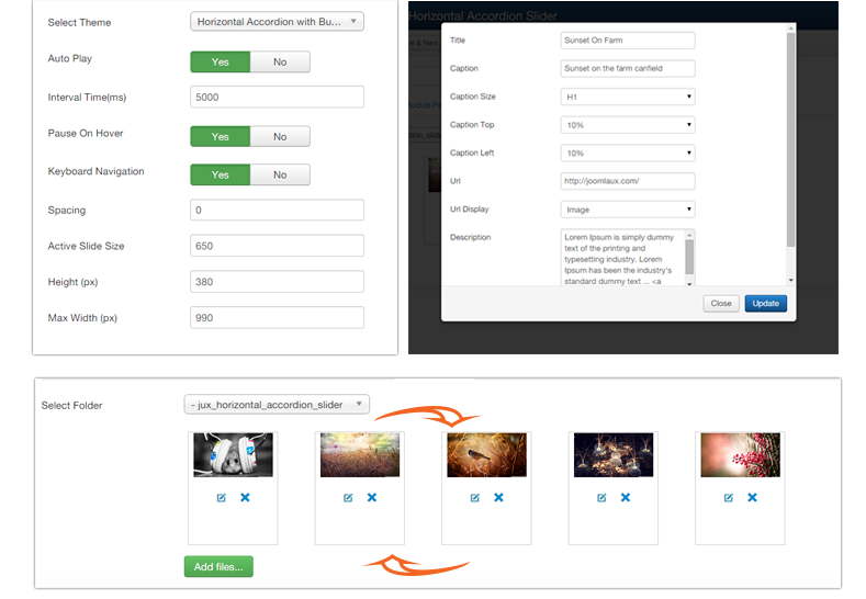 S5 Horizontal Accordion 2 - Joomla Extension