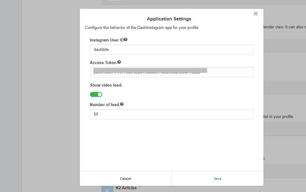 Instagram Feed For Easysocial Joomla Extension
