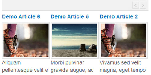 SJ Content Mega Slider - Joomla Extension