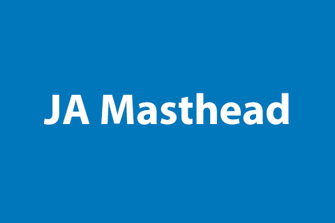 JA Masthead Module - Joomla Extension