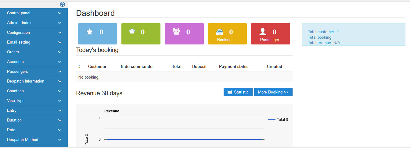 JB Visa Management - Joomla Extension