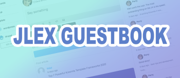 Jlex Guestbook Joomla Extension