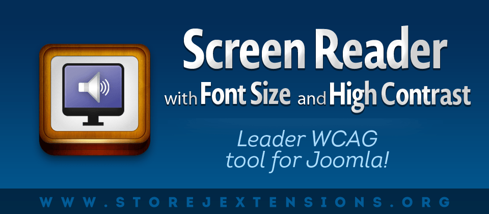 Joomla Screen Reader Joomla Extension