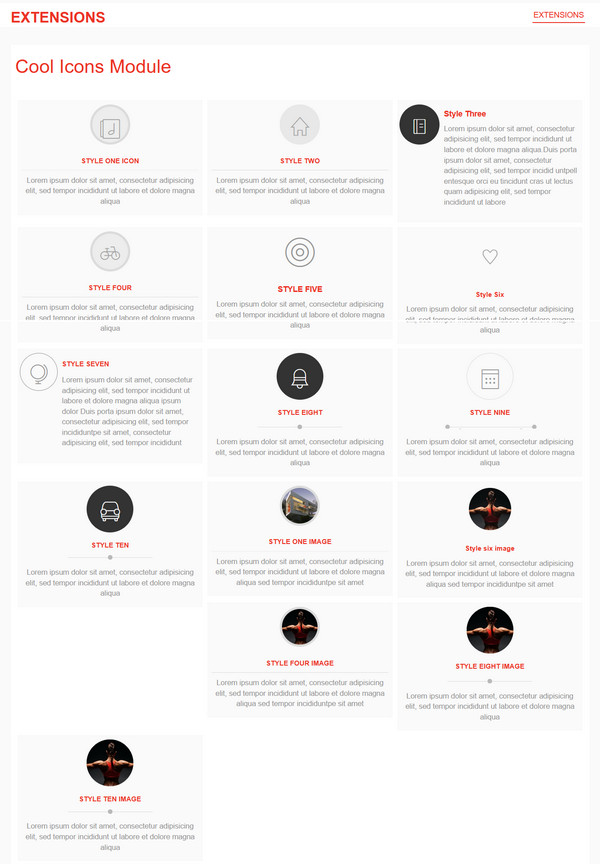 JU CoolIcons Pro - Joomla Extension