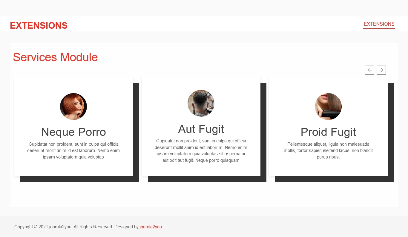 Ju Services Joomla Extension