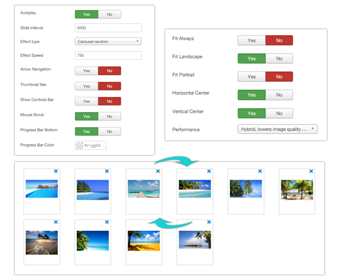 Jux Background Slider Joomla Extension
