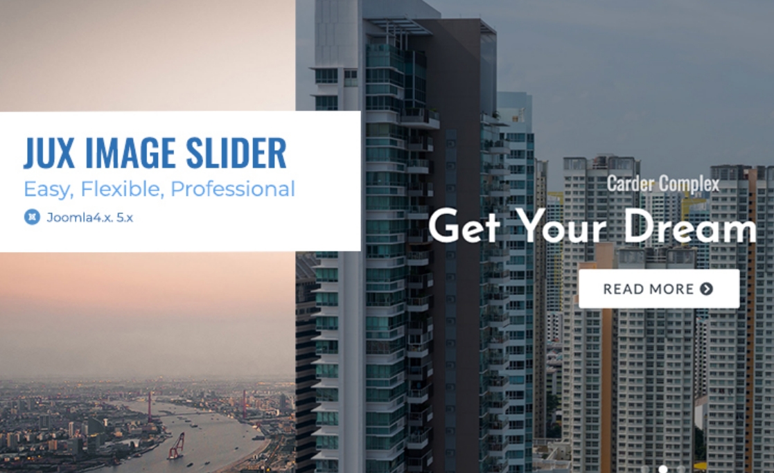 Jux Image Slider Joomla Extension