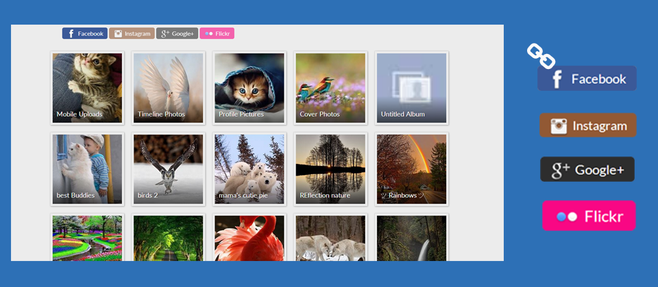 Jux Social Gallery Joomla Extension