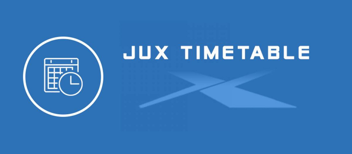 Jux Timetable Joomla Extension