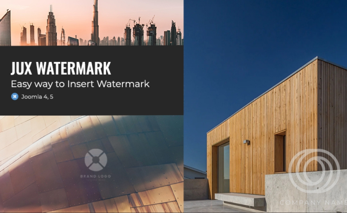 Jux Watermark Joomla Extension