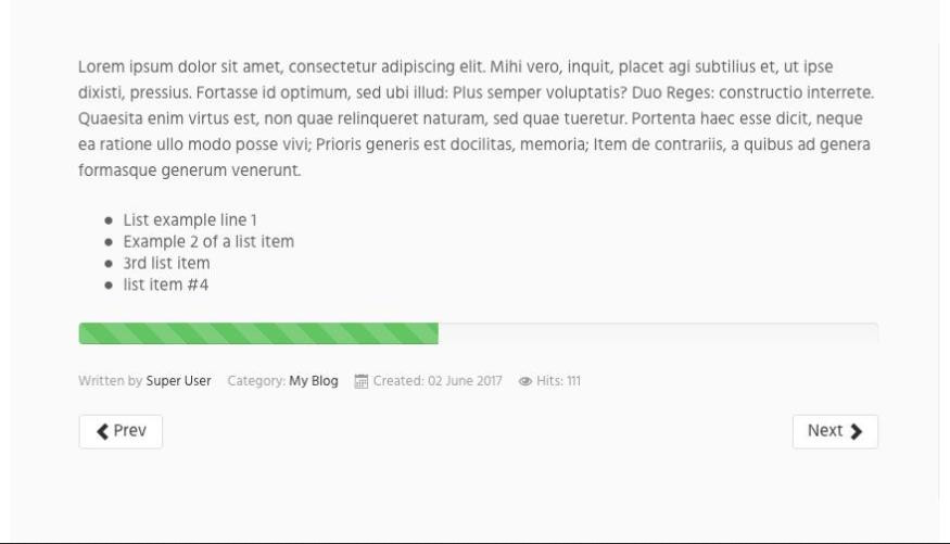 Jxtc Progress Bar Custom Field Joomla Extension
