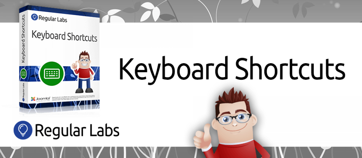 Keyboard Shortcuts Plugin - Joomla Extension