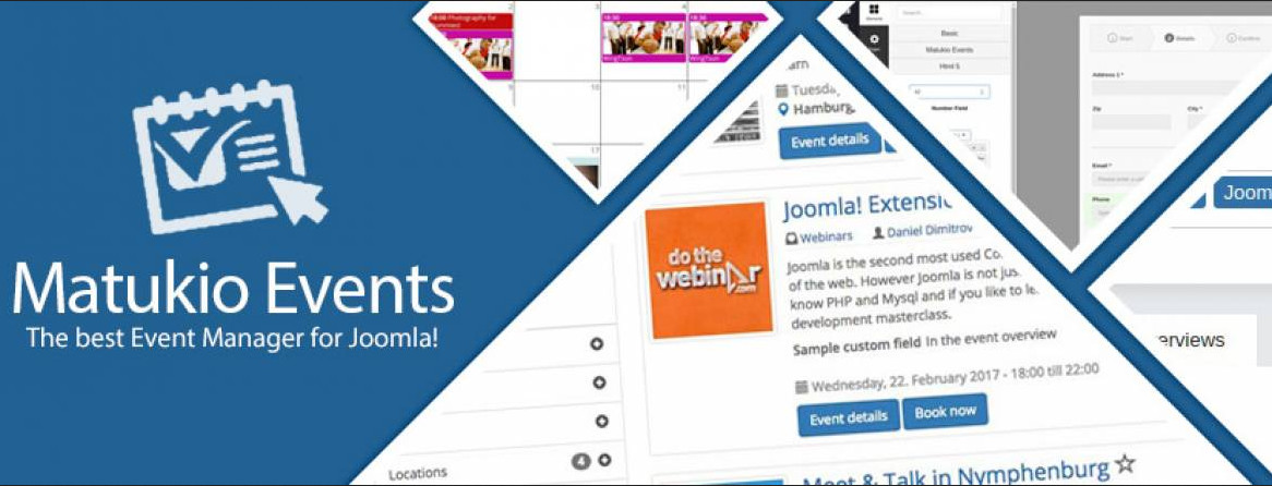 Matukio Events - Joomla Extension