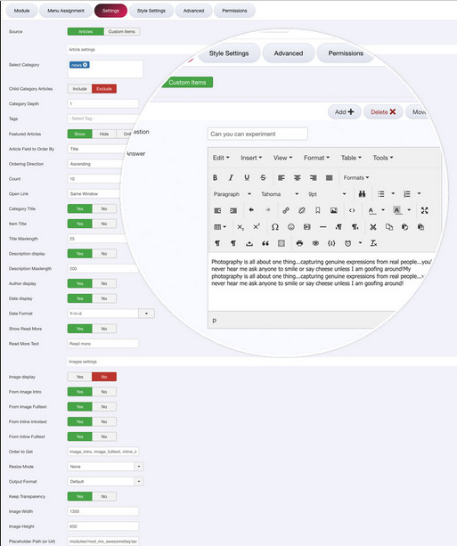 MX AwesomeFAQ - Joomla Extension