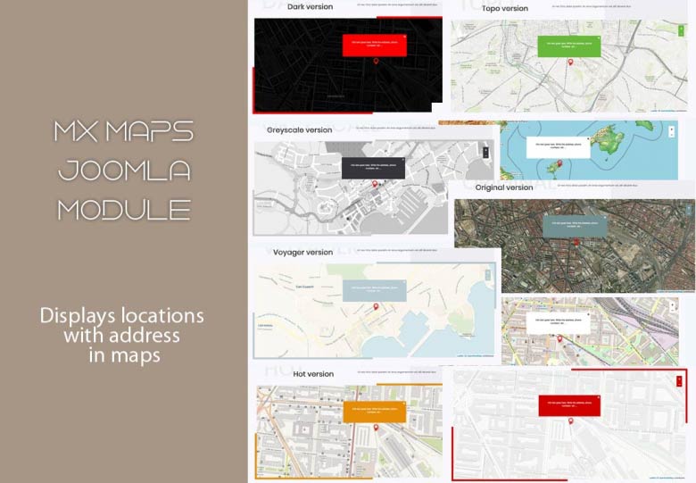 MX Map - Joomla Extension