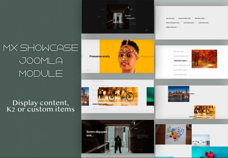 Mx Showcase Joomla Extension