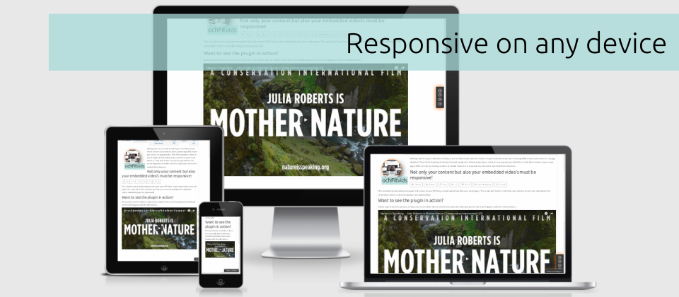 OCH FitVids - Joomla Extension