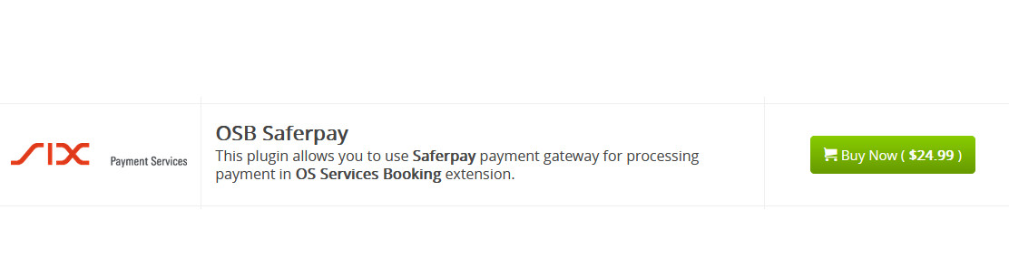 OSB Saferpay Payment Plugin - Joomla Extension