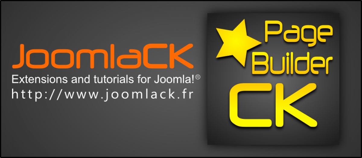 Page Builder CK - Joomla Extension