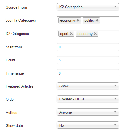 Rapi Content Timeline Joomla Extension