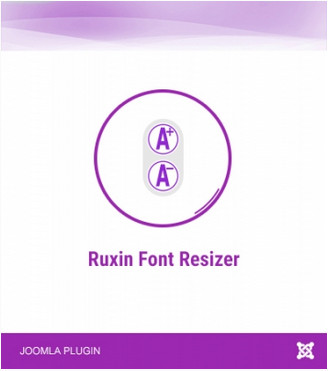 Ruxin Joomla Font Resize - Joomla Extension