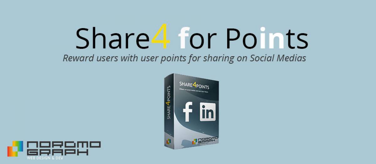 Share4Points - Joomla Extension