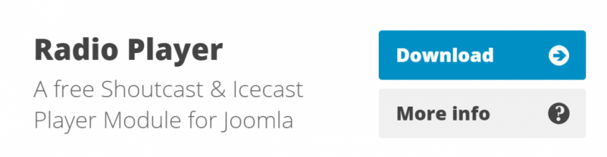 Shoutcast Radio Player Pro Joomla Extension