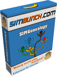 Simgenealogy Joomla Extension