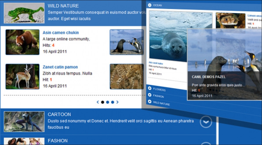 SJ Categories Accordion for VirtueMart 4 - Joomla Extension