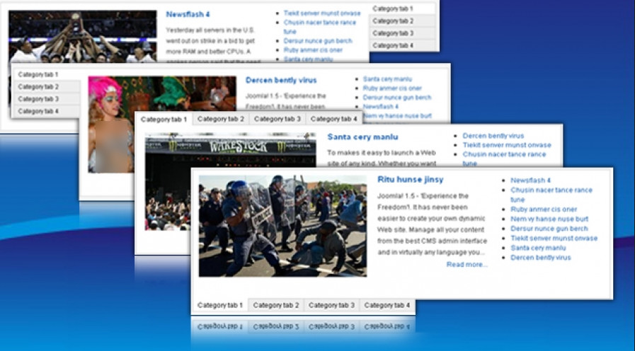 Sj Content Simple Tabs Joomla Extension