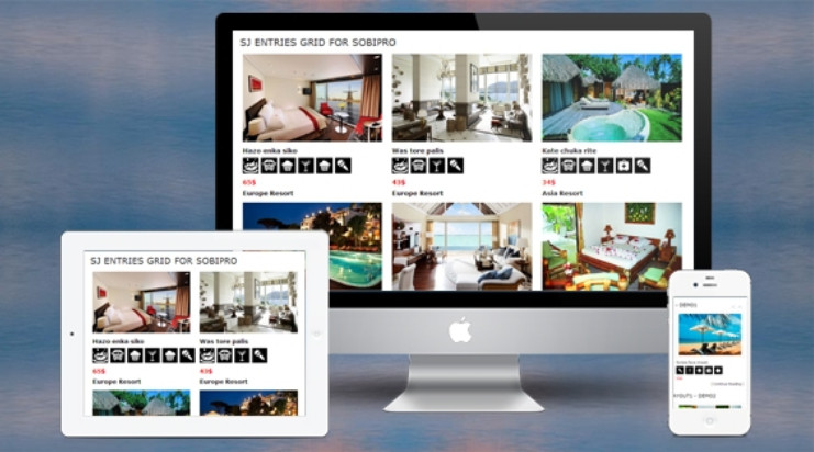 SJ SobiPro Entries Grid - Joomla Extension