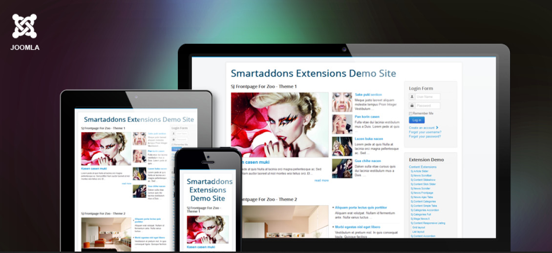 SJ Zoo FrontPage - Joomla Extension