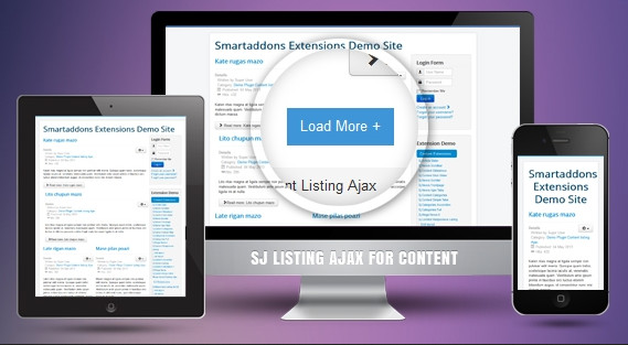 SJ Listing Ajax for Content - Joomla Extension